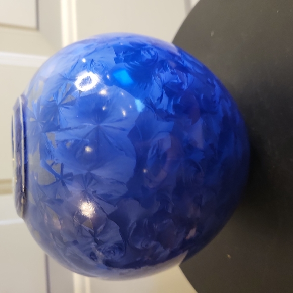 Wizard of Clay Blue Crystalline Vase 5.5" - Picture 8 of 11